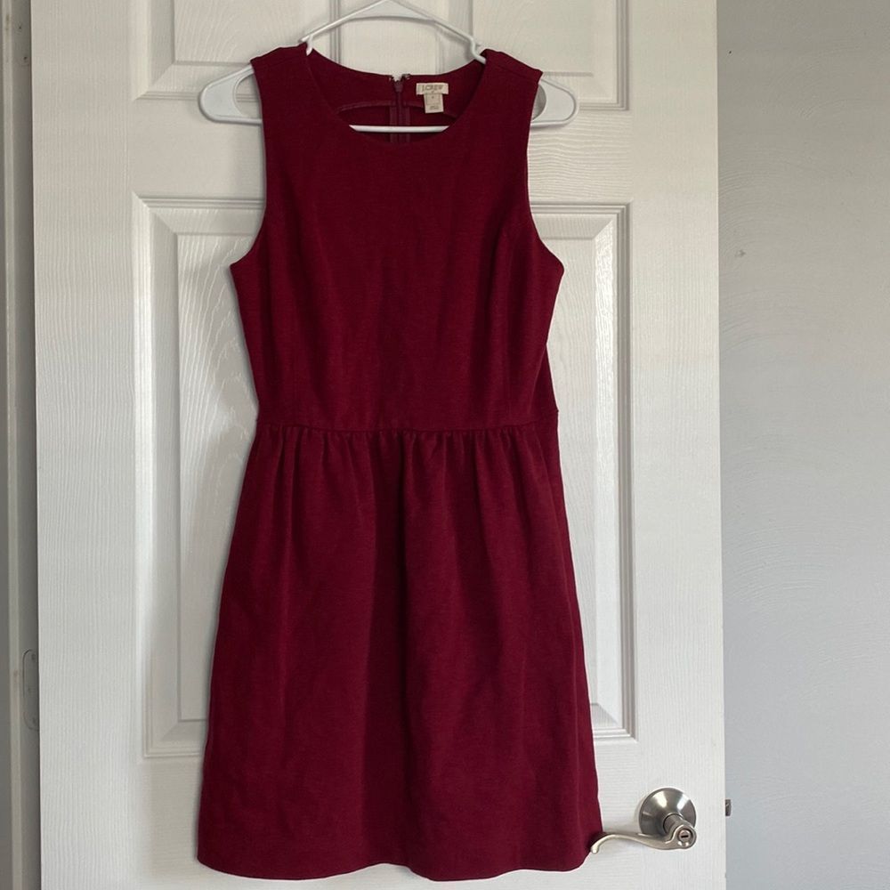 J. Crew | Women Red Causal Sleeveless Dress Size Small